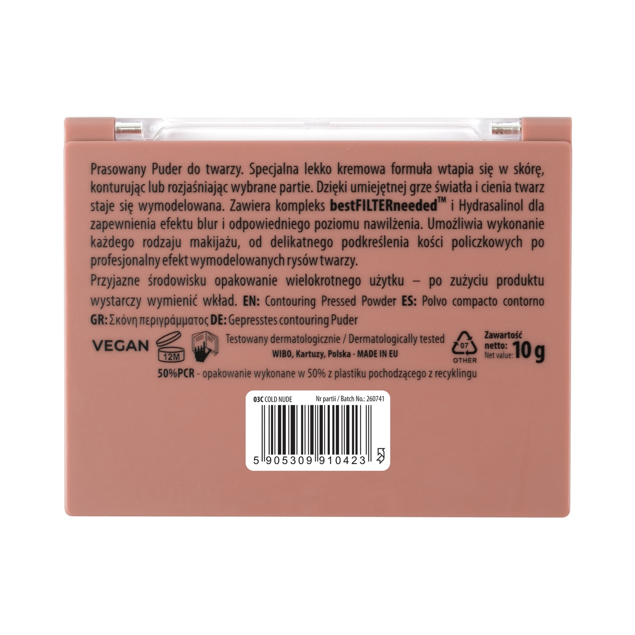 CONTOURING PRESSED POWDER