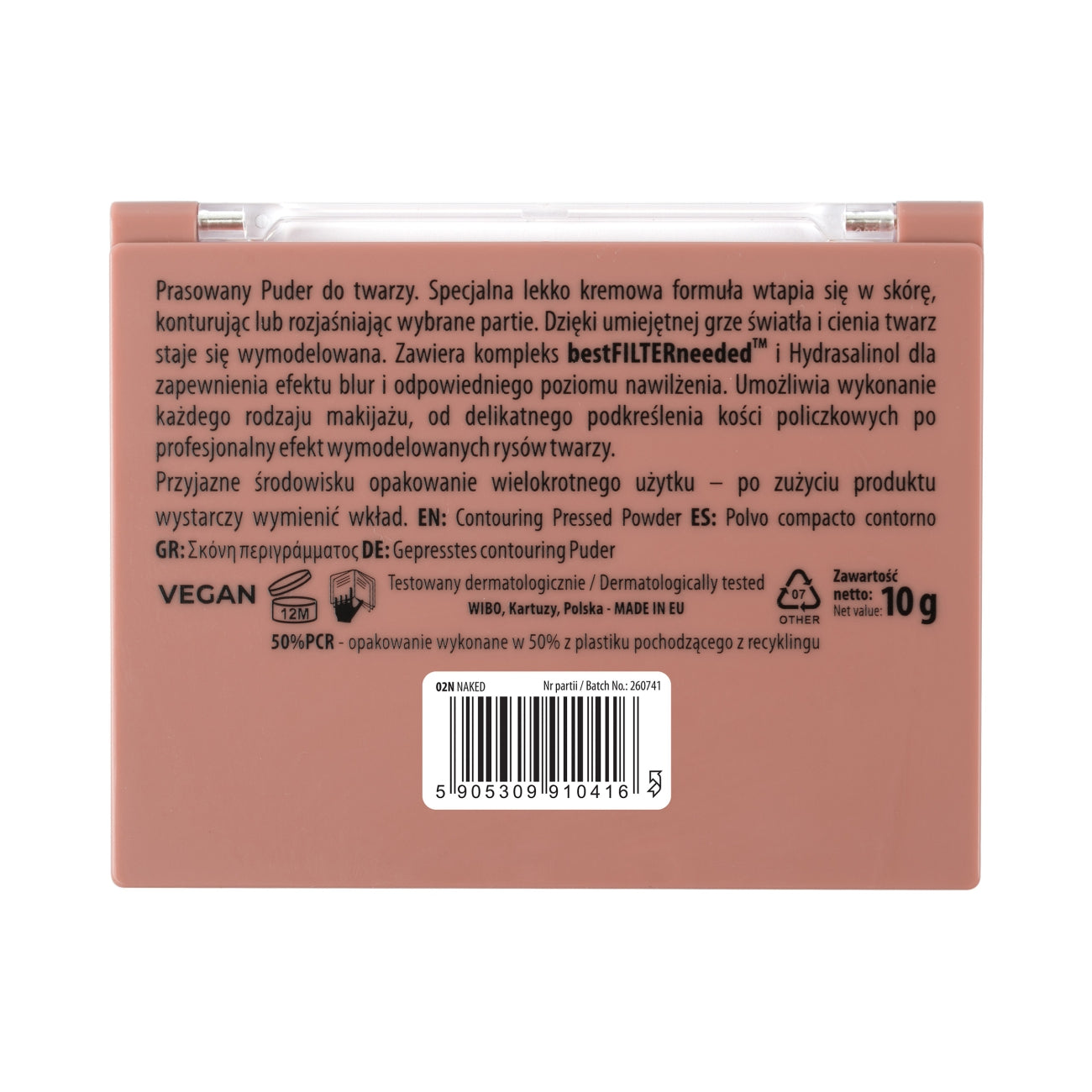 CONTOURING PRESSED POWDER